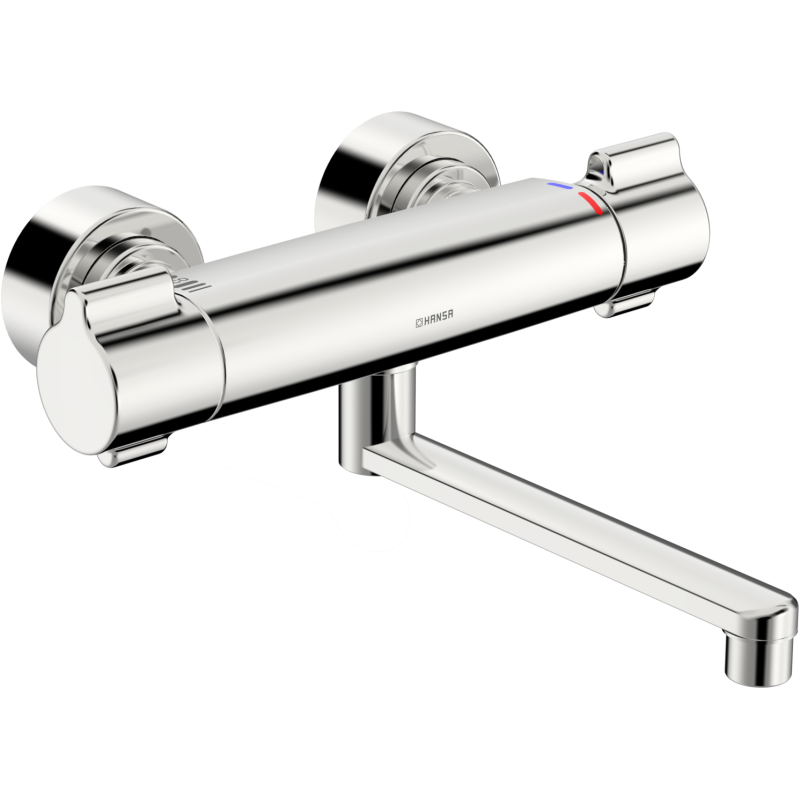 Bateria umywalkowa chrom termostatyczna HANSACLINICA Safety+ HANSA 8806202