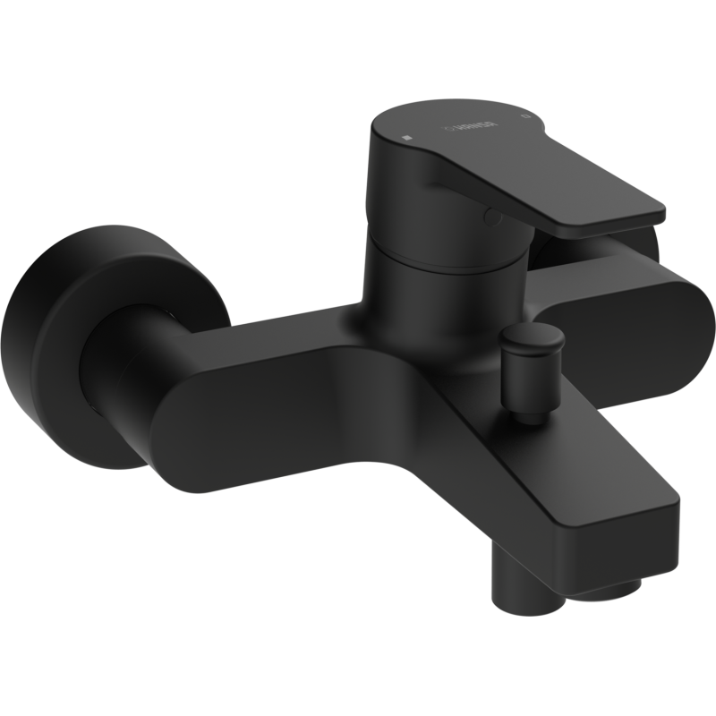 Bateria wannowo-natryskowa czarny matowy jednouchwytowa HANSATWIST HANSA 974218333