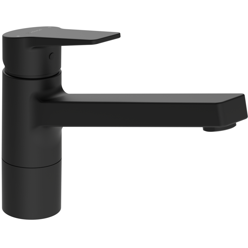 Bateria kuchenna 1-otworowa czarny matowy jednouchwytowa HANSATWIST Protec HANSA 914228333