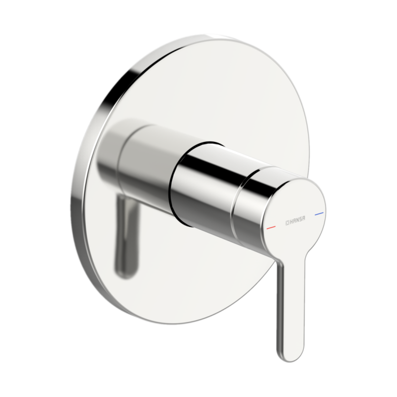 Element natynkowy do baterii natryskowej chrom jednouchwytowa HANSADESIGNO STYLE HANSA 81109563