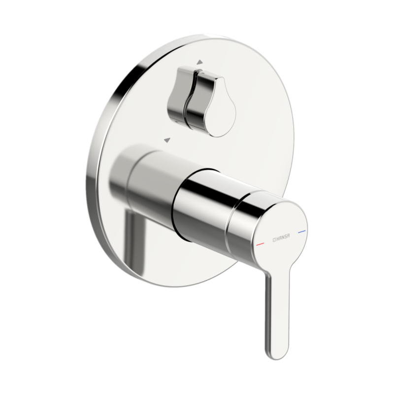 Element natynkowy baterii wannowo-natryskowej chrom jednouchwytowa HANSADESIGNO STYLE HANSA 81113563