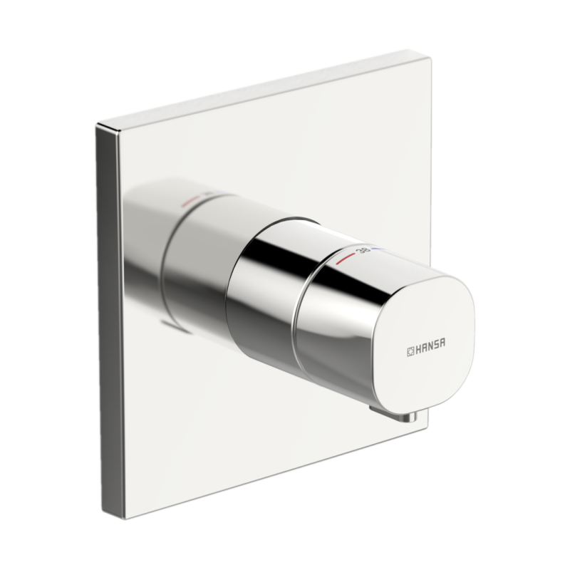 Element natynkowy do baterii natryskowej chrom termostatyczna HANSALIVING HANSA 81129573