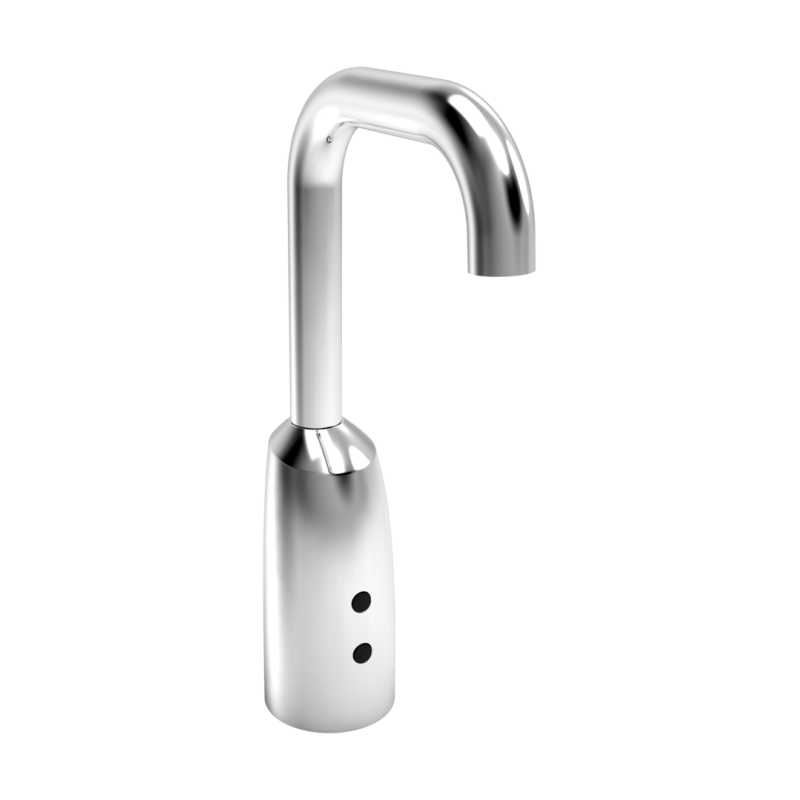 Bateria umywalkowa, 6 v, bluetooth 1-otworowa chrom bezdotykowa, zasilanie bateryjne HANSAELECTRA HANSA 64442229