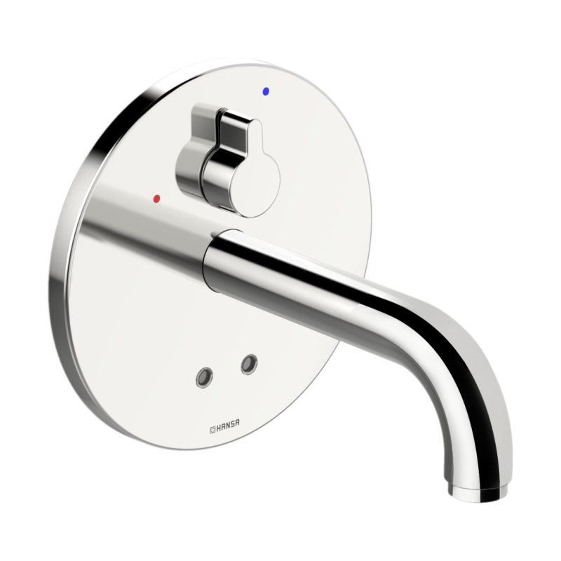 Element natynkowy do baterii umywalkowej 3V, BT chrom bezdotykowa, zasilanie bat., zasilanie zew. HANSAELECTRA HANSA 81812109