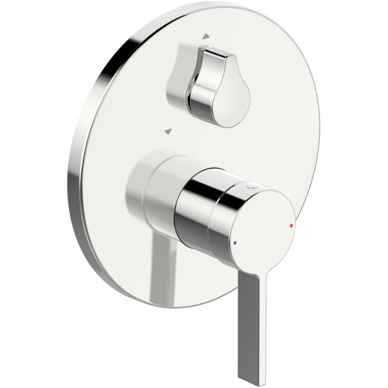 Element natynkowy baterii wannowo-natryskowej chrom jednouchwytowa HANSALOFT HANSA 87723003