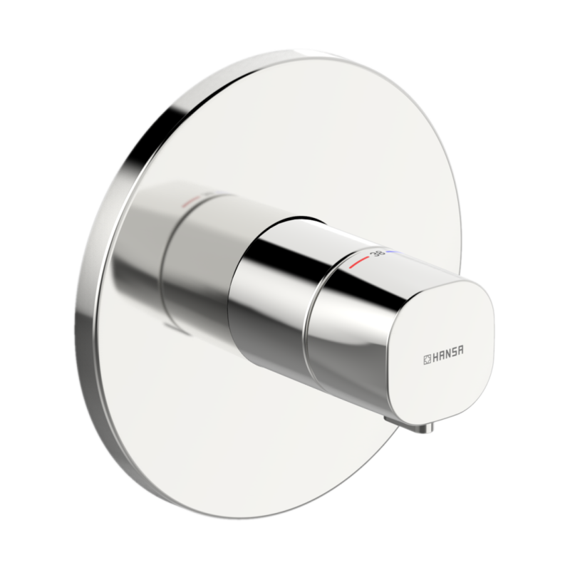 Element natynkowy do baterii natryskowej chrom termostatyczna HANSALIVING HANSA 88669501