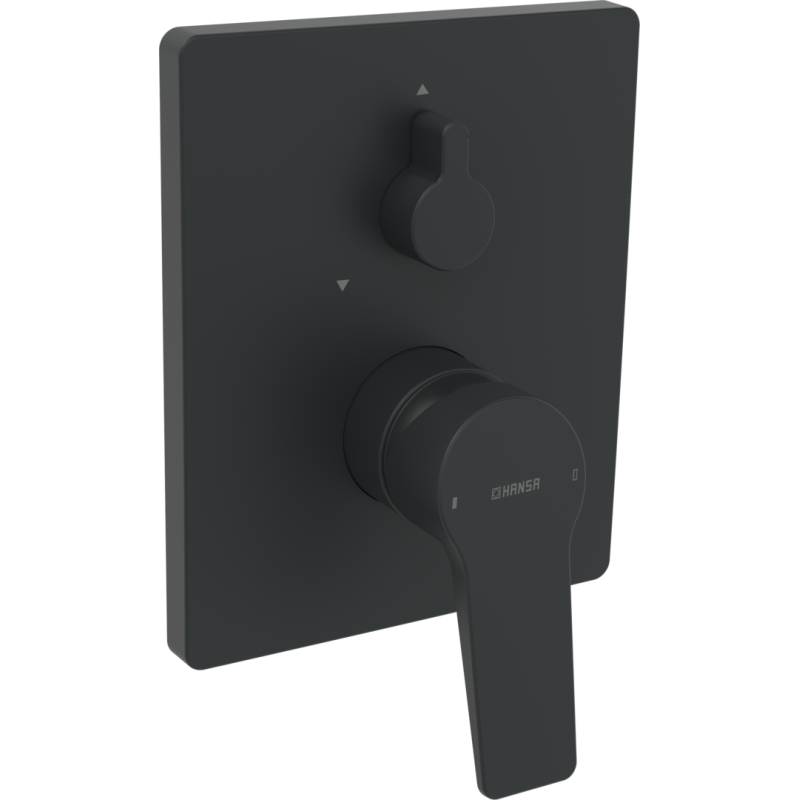 Element natynkowy baterii wannowo-natryskowej czarny matowy jednouchwytowa HANSATWIST HANSA 8984908333