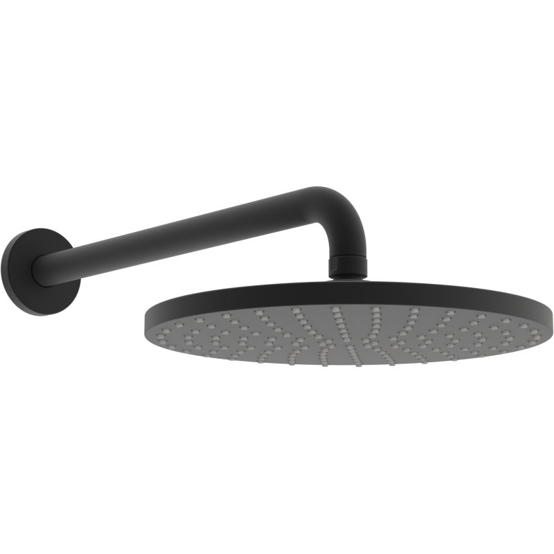 Górna głowica natryskowa, d 250 mm 1-otworowa czarny matowy HANSAVIVA HANSA 4426020033