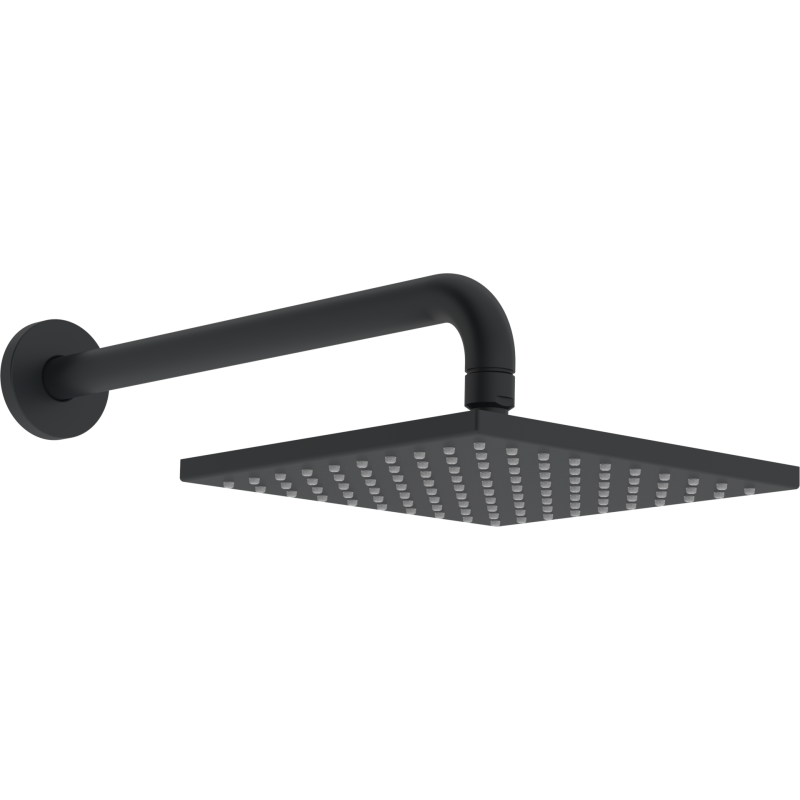 Górna głowica natryskowa, 200x200 mm czarny matowy HANSAVIVA HANSA 4426024033