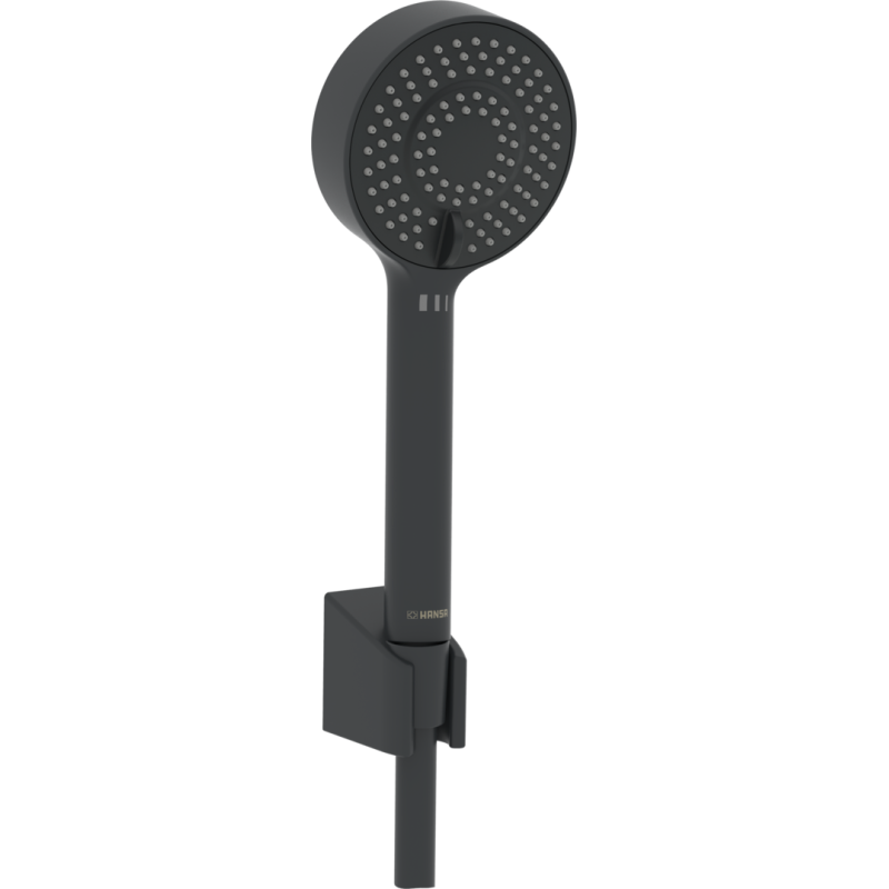 Zestaw natryskowy czarny matowy HANSABASICJET Eco HANSA 4468013333