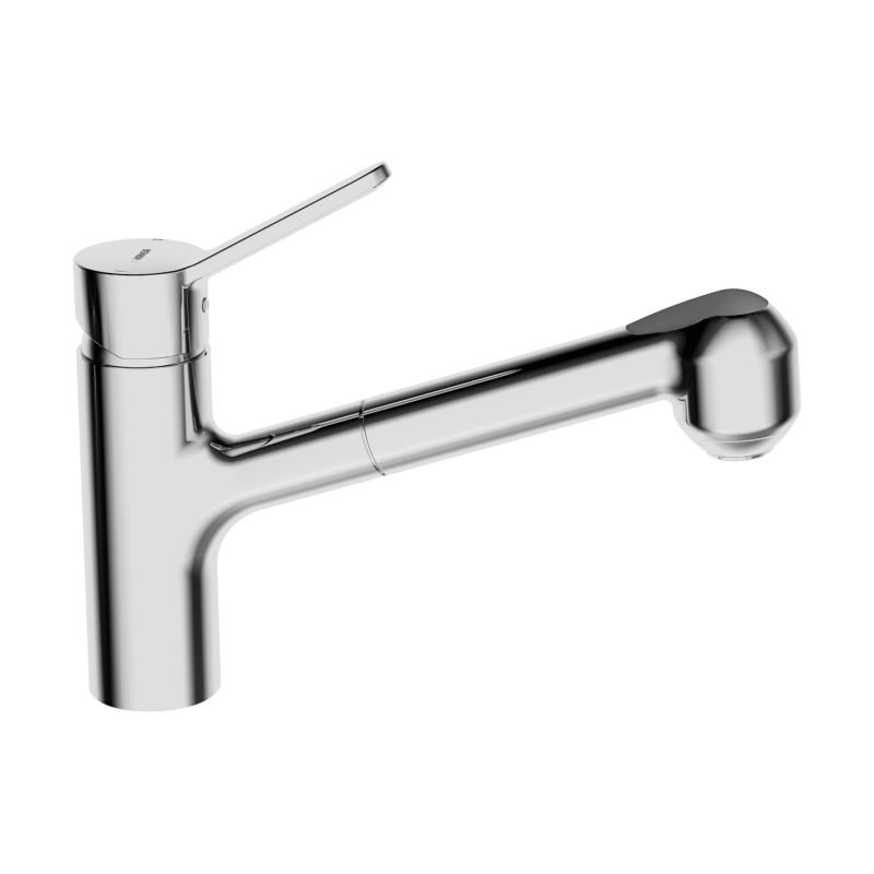 Bateria kuchenna 1-otworowa chrom jednouchwytowa HANSAPRIMO HANSA 49522203