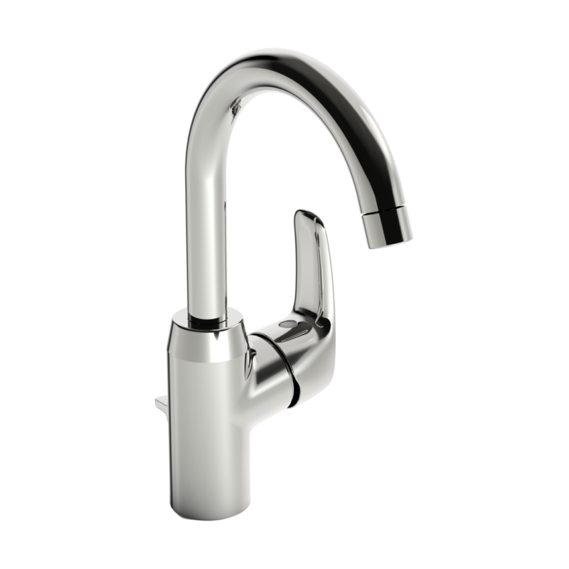 Bateria umywalkowa 1-otworowa chrom boczna dźwignia HANSAPINTO HANSA 45102283