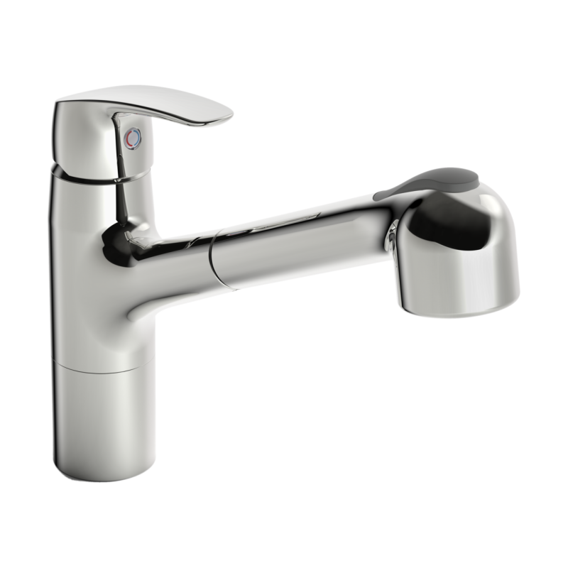 Bateria kuchenna 1-otworowa chrom jednouchwytowa HANSAPINTO HANSA 45182283