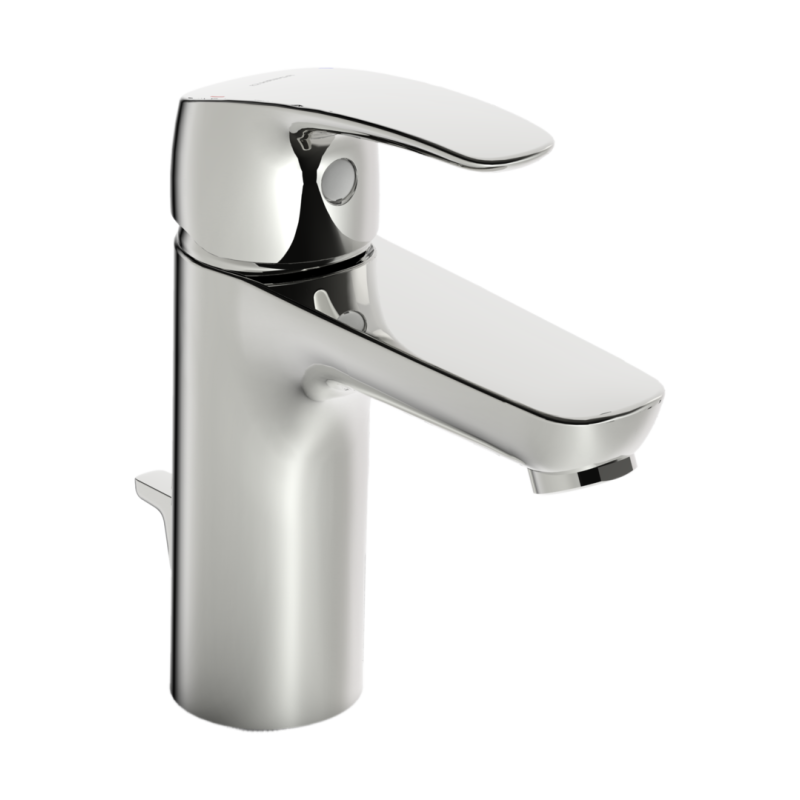 Bateria umywalkowa 1-otworowa chrom jednouchwytowa HANSAPINTO Xl HANSA 45012283