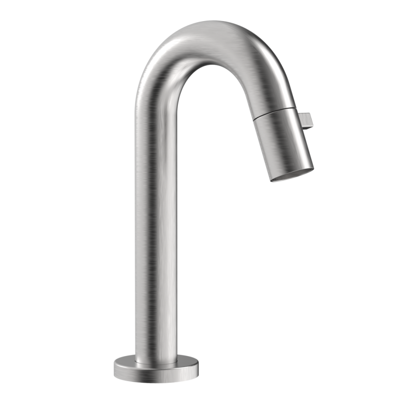 Bateria umywalkowa 1-otworowa stal nierdzewna jednouchwytowa HANSANOVA STYLE HANSA 5093810196