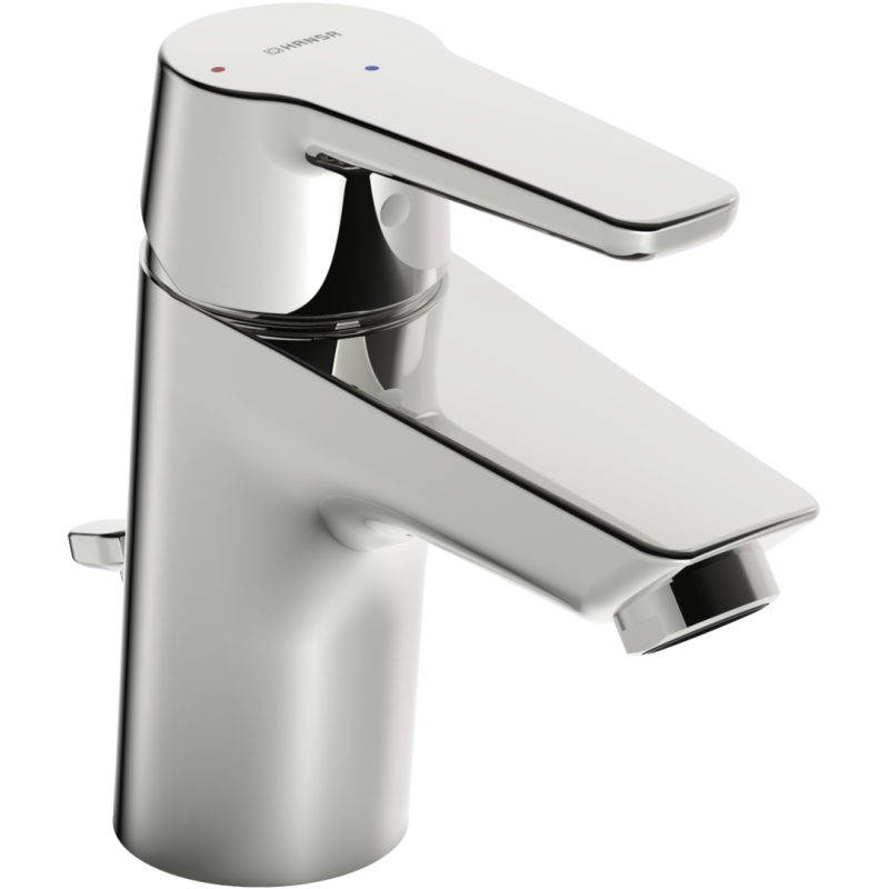 Bateria umywalkowa 1-otworowa chrom jednouchwytowa, cold start HANSAPOLO Eco HANSA 5140229300676