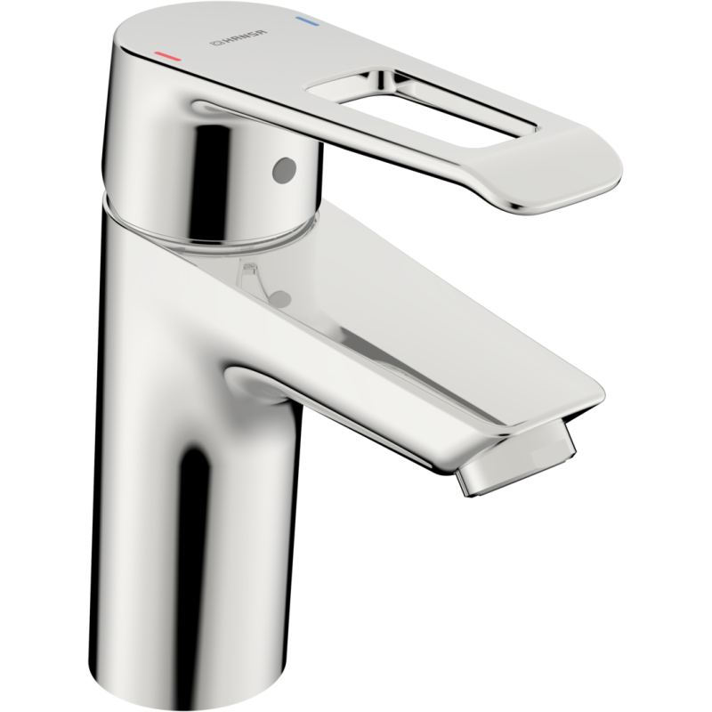 Bateria umywalkowa 1-otworowa chrom jednouchwytowa HANSAPOLO HANSA 51522286