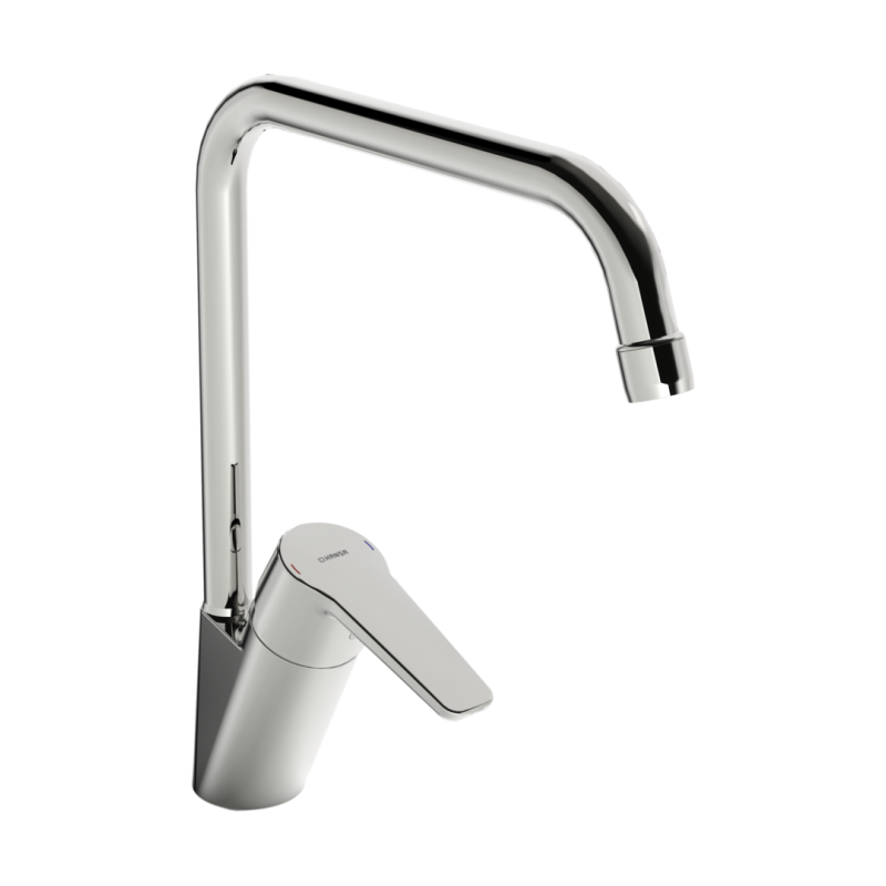 Bateria kuchenna 1-otworowa chrom jednouchwytowa HANSAPOLO HANSA 52702293