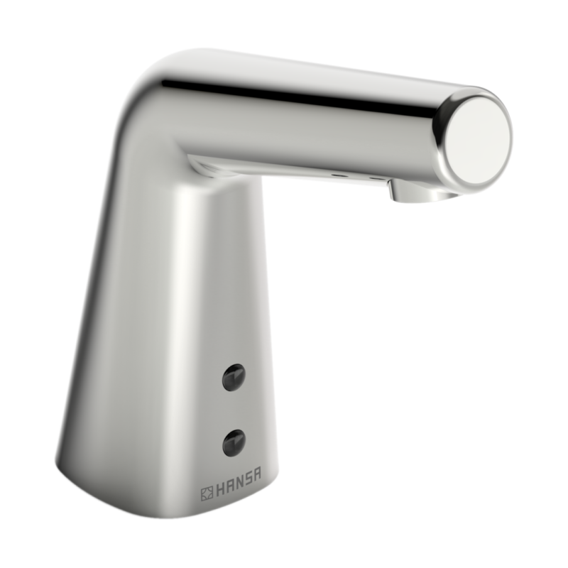 Bateria umywalkowa, 6 v, bluetooth 1-otworowa chrom bezdotykowa, zasilanie bateryjne HANSADESIGNO STYLE HANSA 51932201