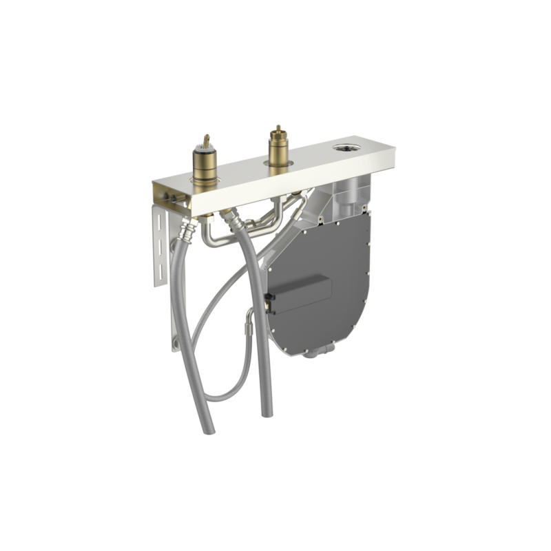 Korpus baterii wannowo-natryskowej 3-otworowa chrom podtynkowy HANSACOMPACT HANSA 53070300