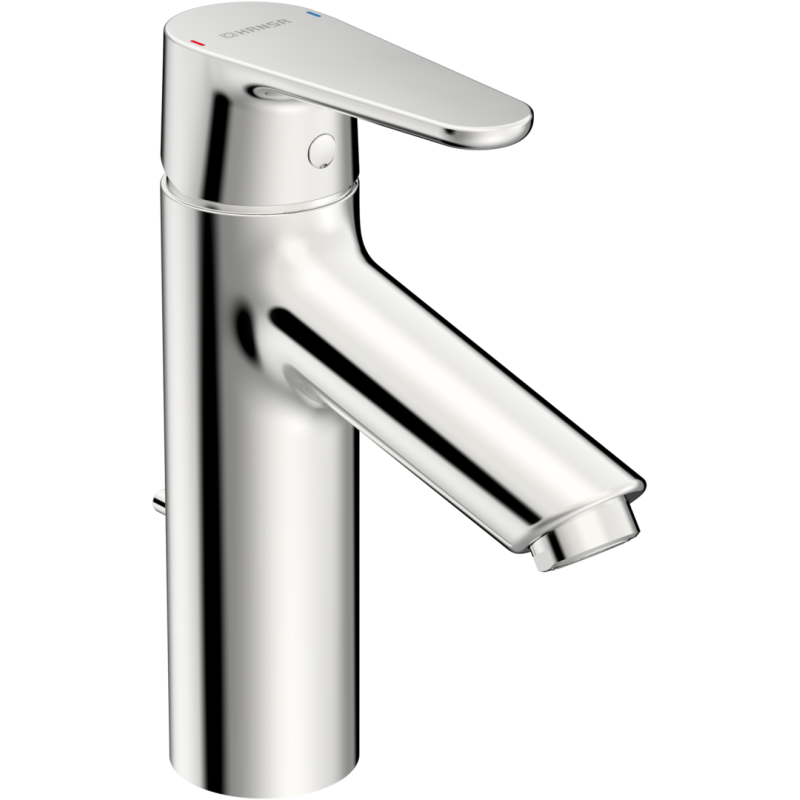 Bateria umywalkowa, niskociśnieniowa 1-otworowa chrom jednouchwytowa HANSAVANTIS Xl HANSA 52461163