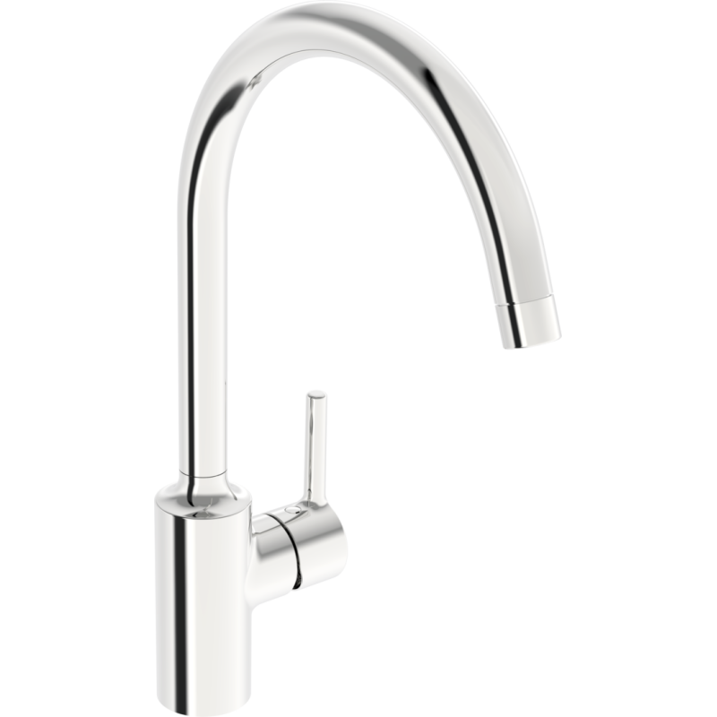 Bateria kuchenna chrom boczna dźwignia HANSAVANTIS HANSA 52202267