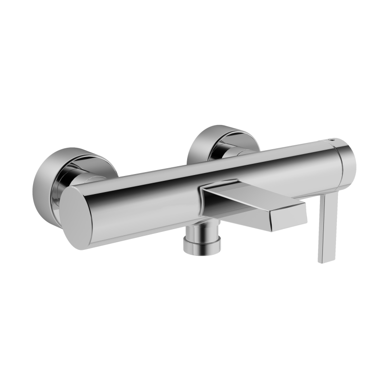 Bateria wannowo-natryskowa chrom boczna dźwignia HANSALOFT HANSA 57702103