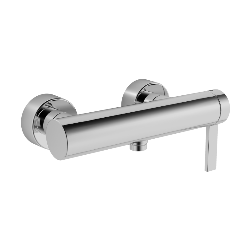 Bateria natryskowa chrom boczna dźwignia HANSALOFT HANSA 57710173