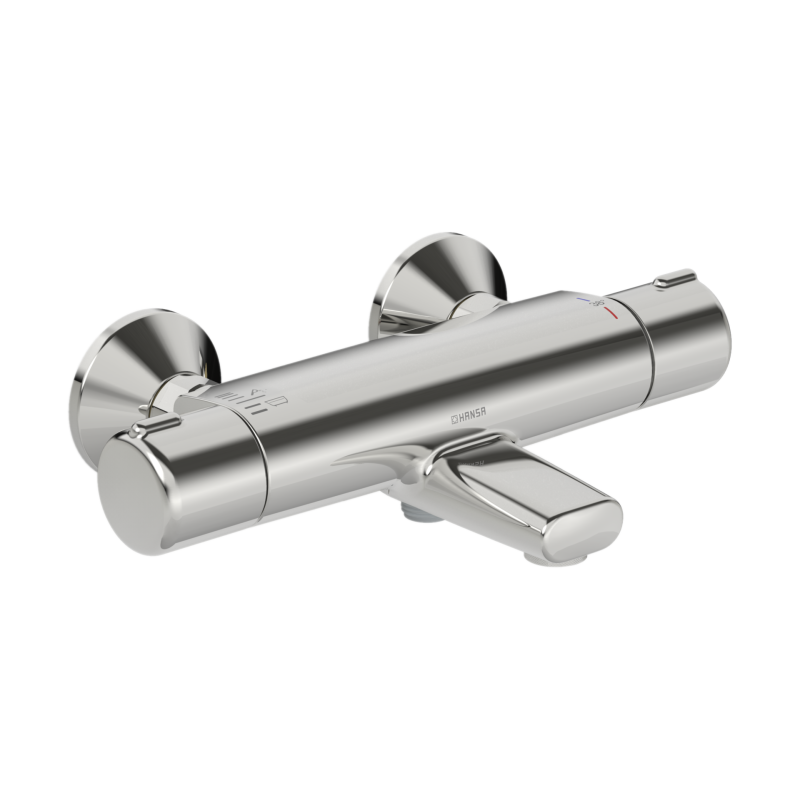 Bateria wannowo-natryskowa chrom termostatyczna HANSAMICRA Eco HANSA 58162171