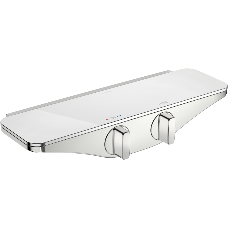 Bateria natryskowa chrom/biały termostatyczna HANSAEMOTION HANSA 5863017182