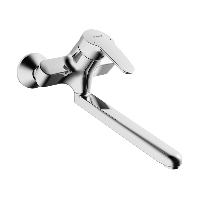 Bateria umywalkowa i kuchenna chrom jednouchwytowa HANSAMIX HANSA 1692283