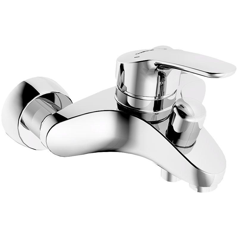 Bateria wannowo-natryskowa chrom jednouchwytowa HANSAMIX HANSA 1742183