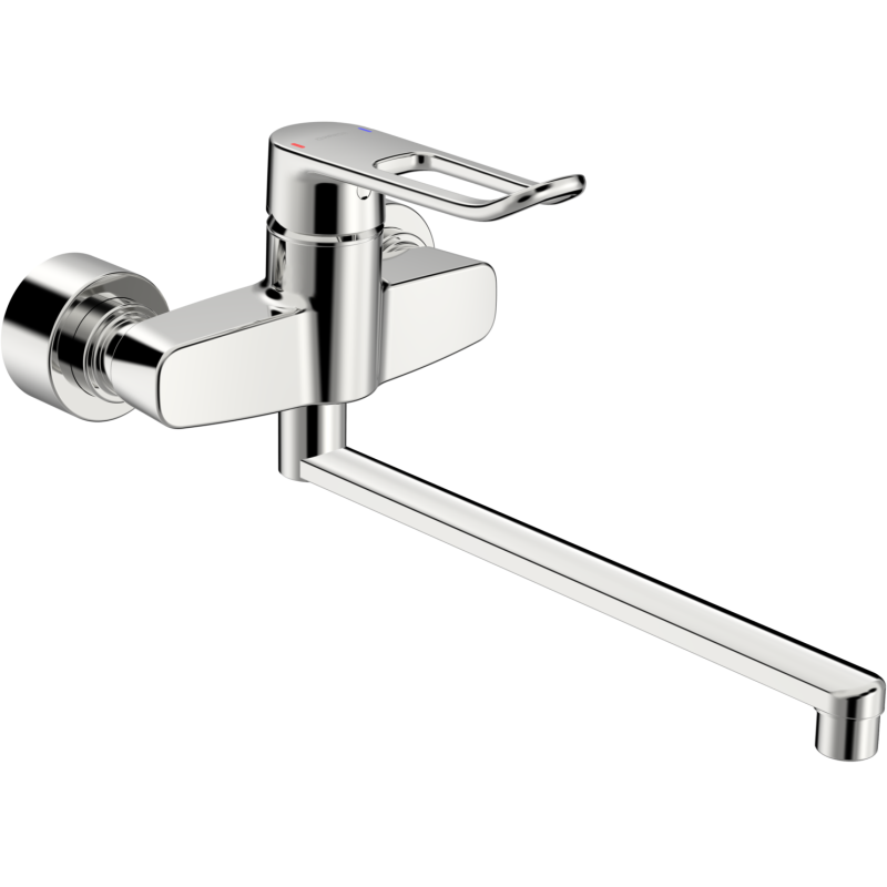 Bateria umywalkowa chrom jednouchwytowa HANSACLINICA HANSA 1546286