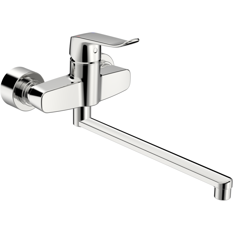 Bateria umywalkowa chrom jednouchwytowa HANSACLINICA HANSA 1546283