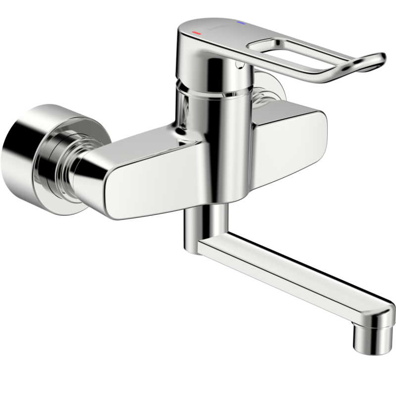 Bateria umywalkowa chrom jednouchwytowa HANSACLINICA HANSA 1516286