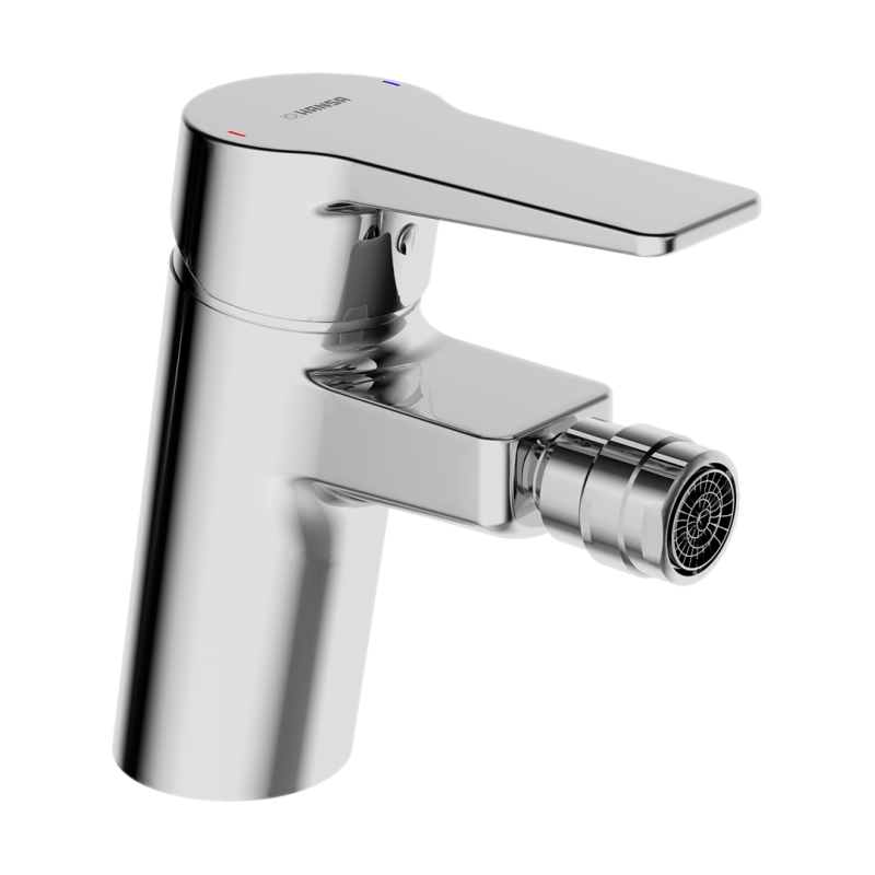 Bateria bidetowa 1-otworowa chrom jednouchwytowa HANSATWIST HANSA 9063283