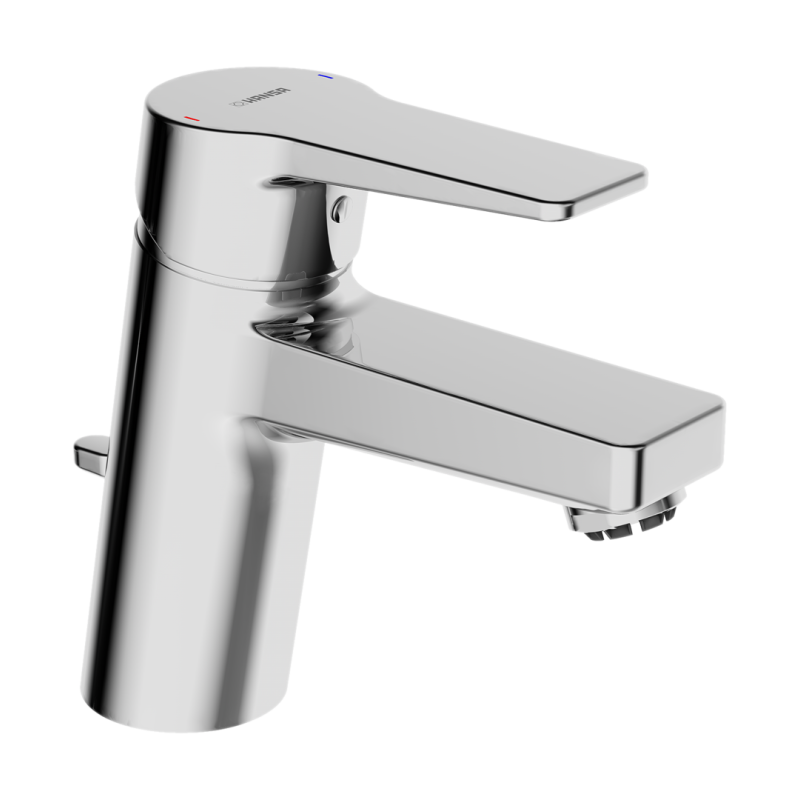 Bateria umywalkowa, niskociśnieniowa 1-otworowa chrom jednouchwytowa HANSATWIST HANSA 9131183