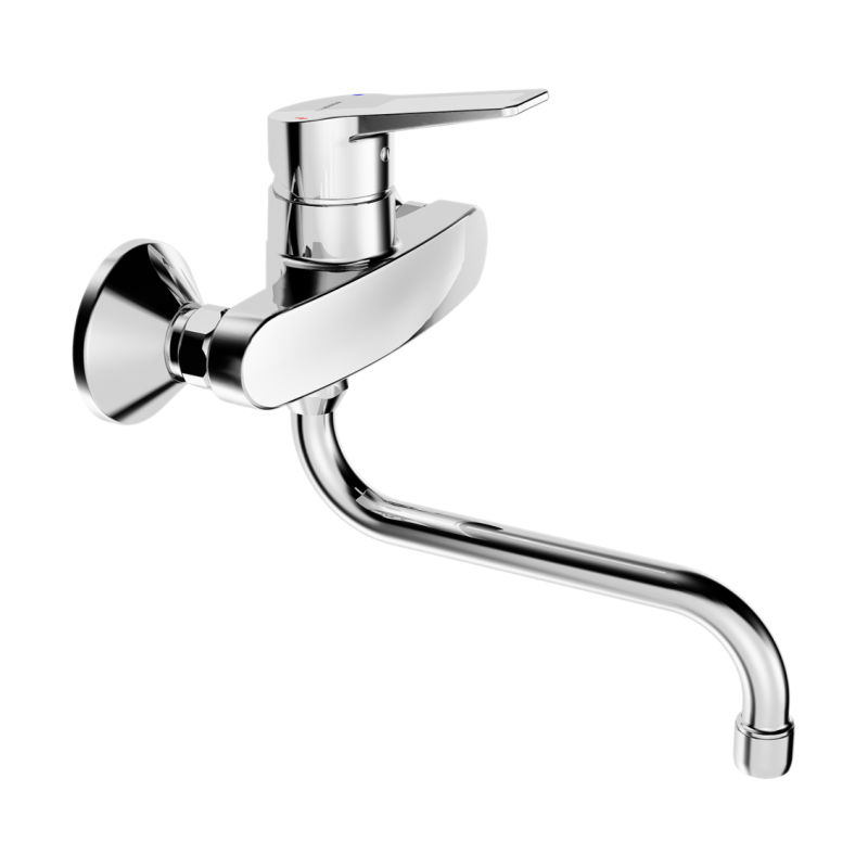 Bateria kuchenna chrom jednouchwytowa HANSATWIST HANSA 9692193