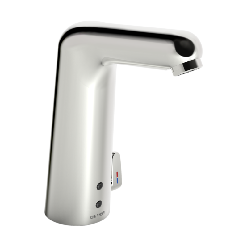 Bateria nablatowa, 6 v, bluetooth 1-otworowa chrom bezdotykowa, zasilanie bateryjne HANSAMEDIPRO Xl HANSA 5682119