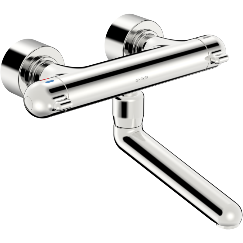 Bateria umywalkowa chrom termostatyczna HANSAMEDIPRO Safety+ HANSA 8302201