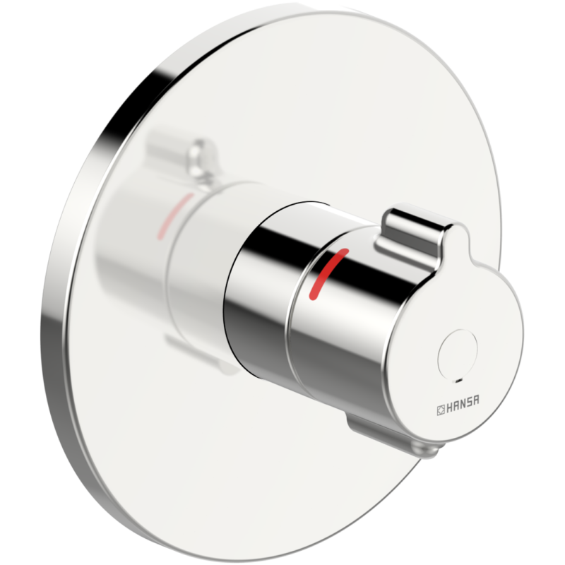 Element natynkowy do baterii natryskowej chrom termostatyczna HANSACLINICA Safety+ HANSA 88609085