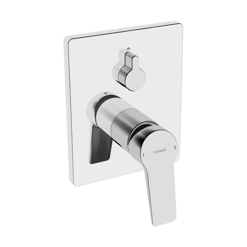 Element natynkowy baterii wannowo-natryskowej chrom jednouchwytowa HANSATWIST HANSA 89843083