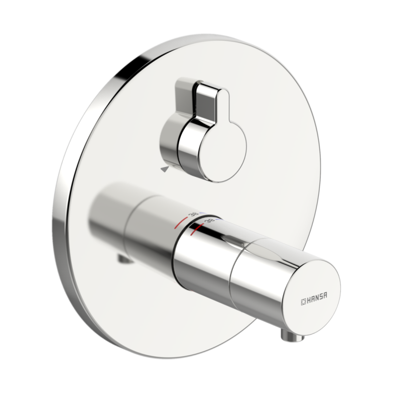 Element natynkowy baterii wannowo-natryskowej chrom termostatyczna HANSAVAROX Pro HANSA 40589083