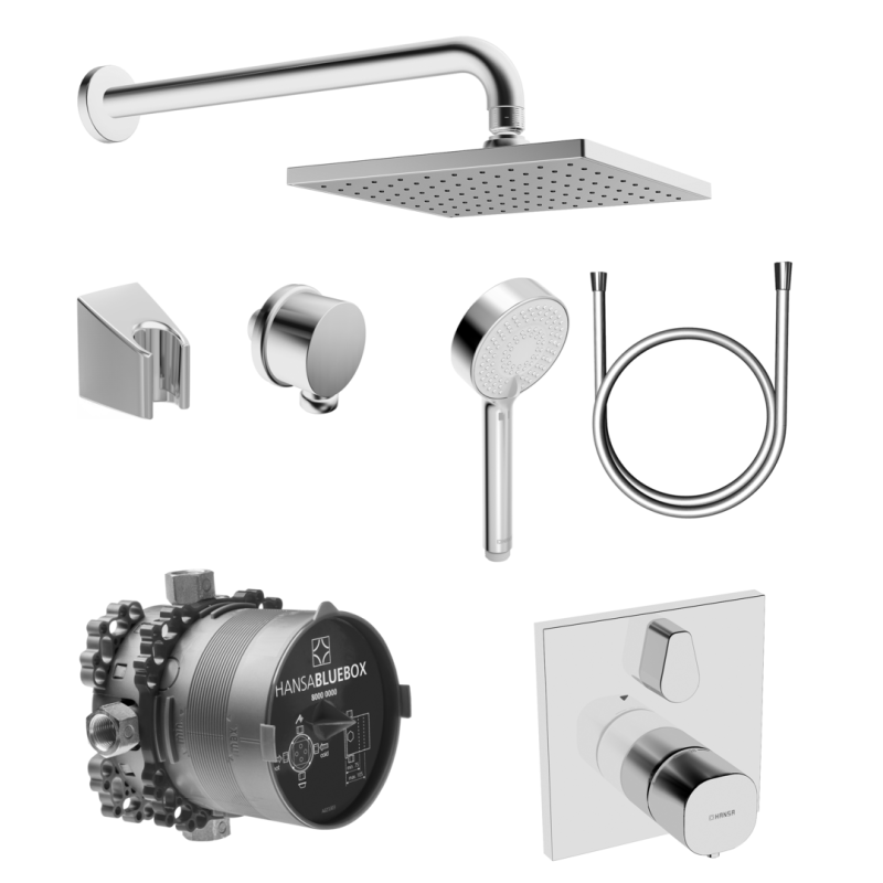 Element natynkowy baterii wannowo-natryskowej chrom termostatyczna HANSA 89950000