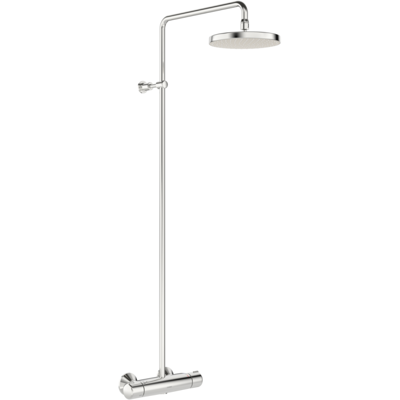 Bateria natryskowa z deszczownicą chrom termostatyczna HANSAMICRA HANSA 44350100