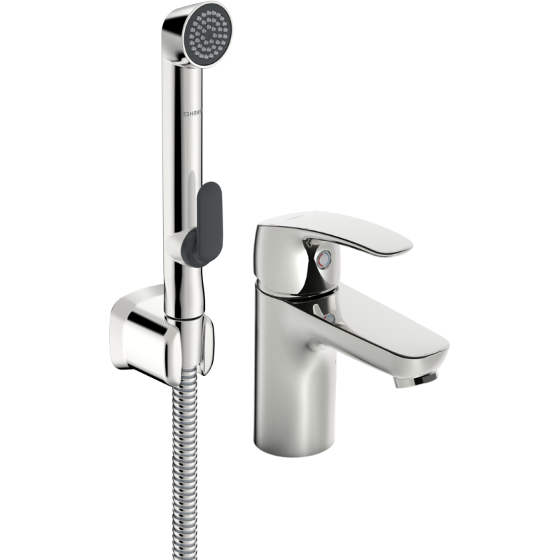 Bateria umywalkowa 1-otworowa chrom jednouchwytowa, bidetta HANSAPINTO HANSA 45052283