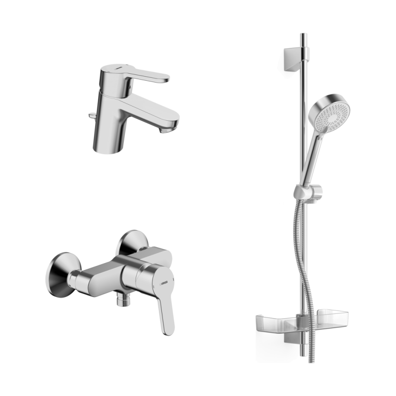 Zestaw baterii do łazienki chrom HANSAPRIMO HANSA 49010000