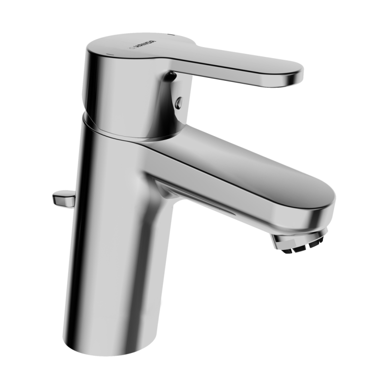 Bateria umywalkowa, niskociśnieniowa 1-otworowa chrom jednouchwytowa HANSAPRIMO Xl HANSA 49381103