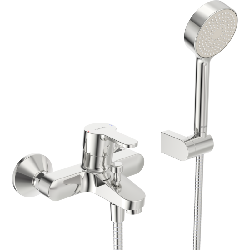 Bateria wannowo-natryskowa z prysznicem chrom jednouchwytowa HANSAPRIMO HANSA 4944210300003