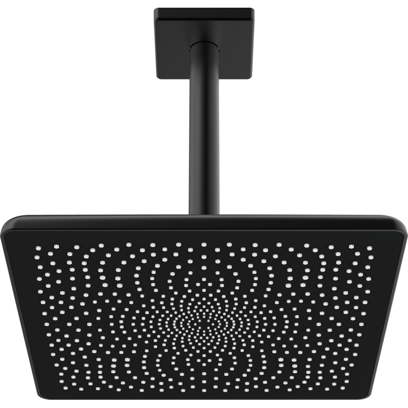 Górna głowica natryskowa, 250x250 mm czarny matowy HANSAAURELIA HANSA 4727034033